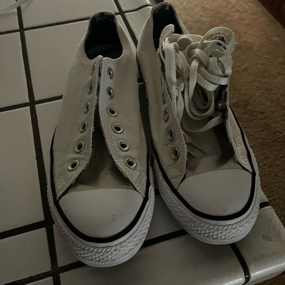 White Converse
